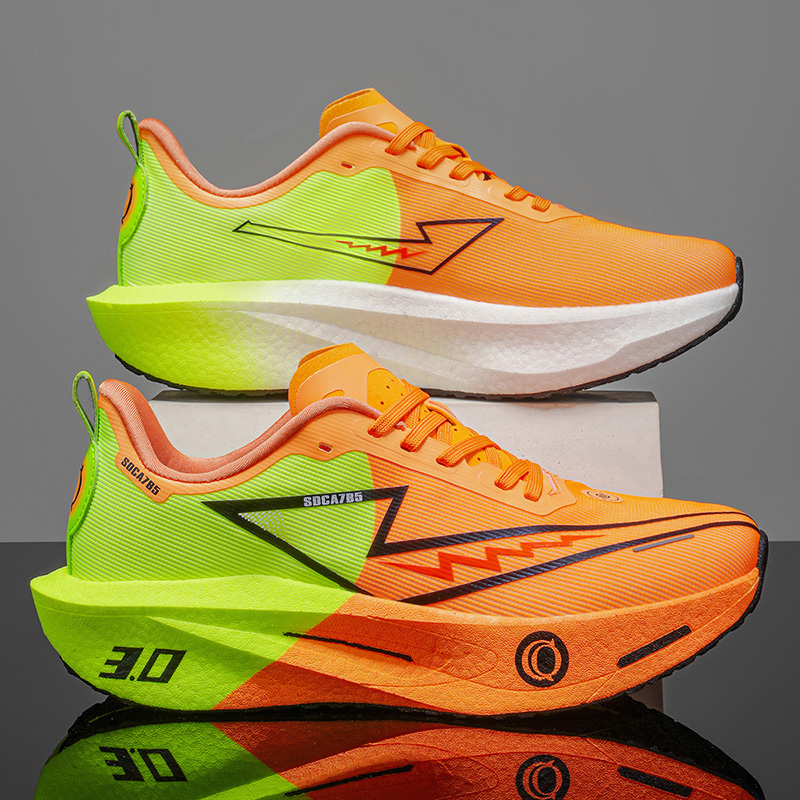 Running Gear Woman - Men Sports Running Shoes Carbon Plate