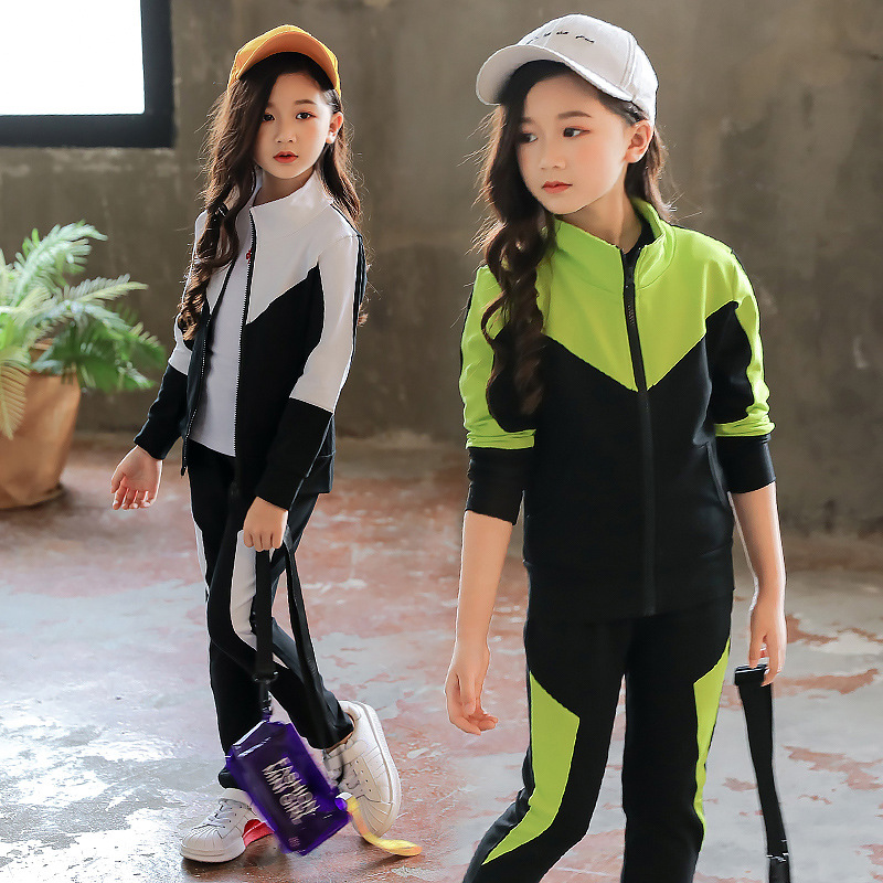 Spring Autumn Kids Clothes Gir - огляд і ціна Running Gear Kids