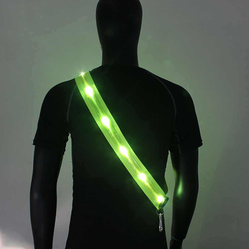 LED Shoulder Belt Rechargeable - огляд і ціна Running Gear For Night