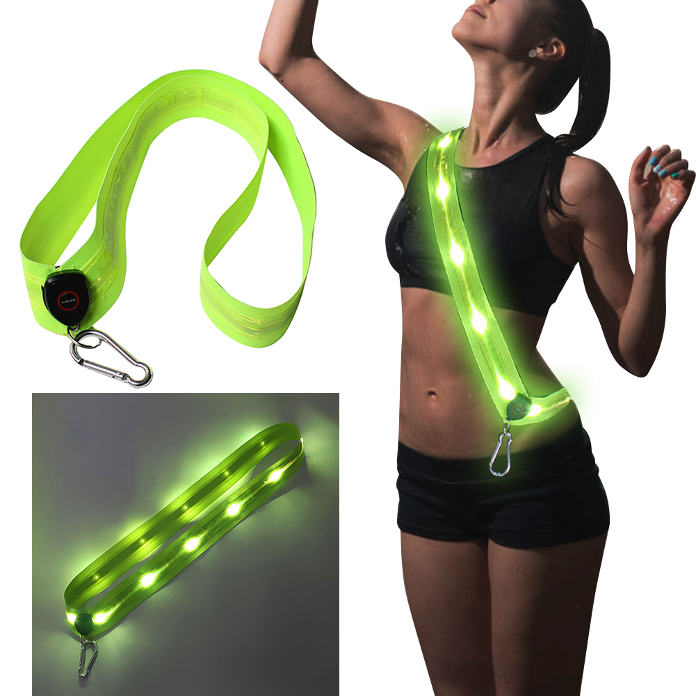 LED Shoulder Belt Rechargeable - огляд і ціна Running Gear For Night