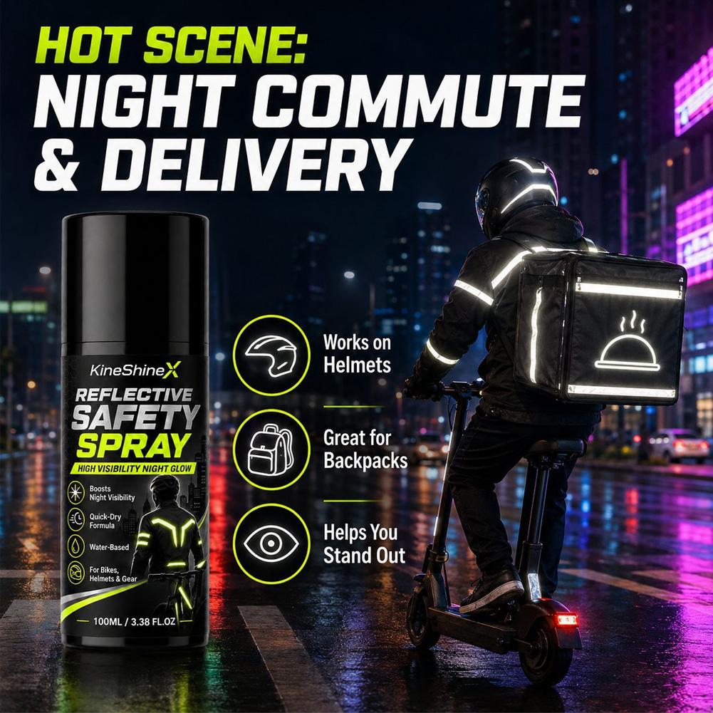 Night Reflective Safety Spray  - огляд і ціна Running Gear For Night