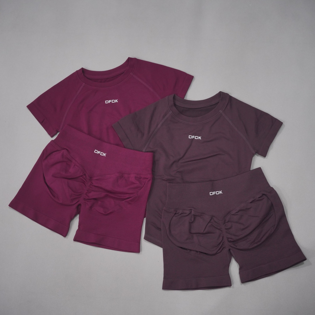 DFWomen 2Pcs Seamless Yoga Set - огляд і ціна Running Gear Woman